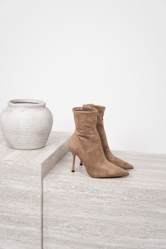 Čizme Louna Beige