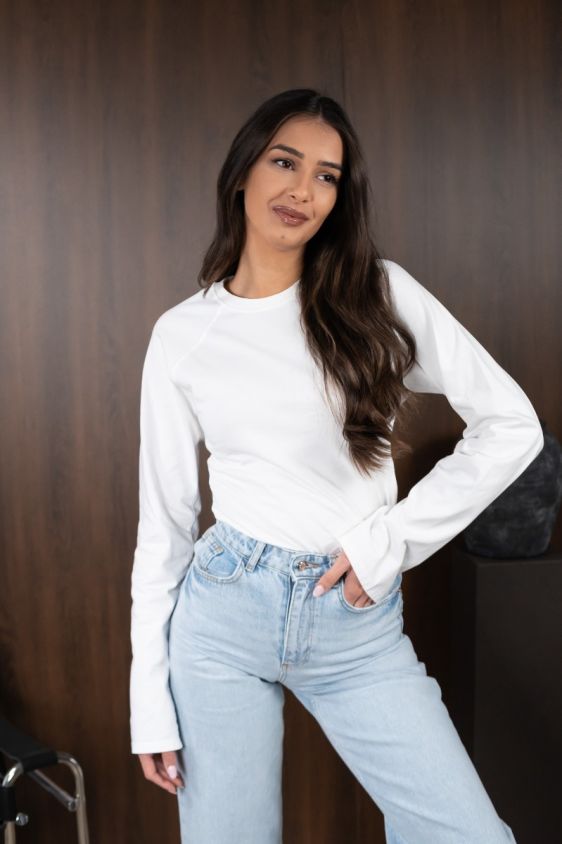 Majica Long Sleeve – Bijela