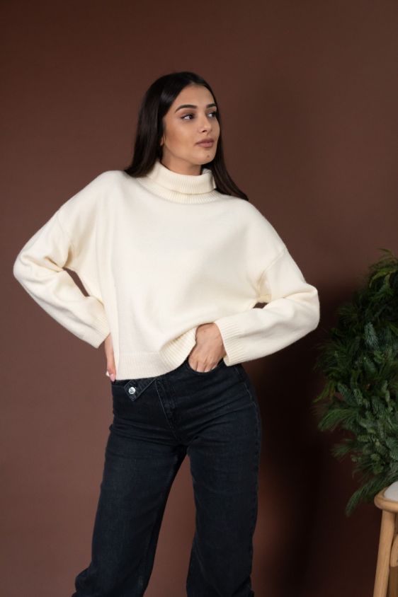 Džemper Soft Cozy Cream