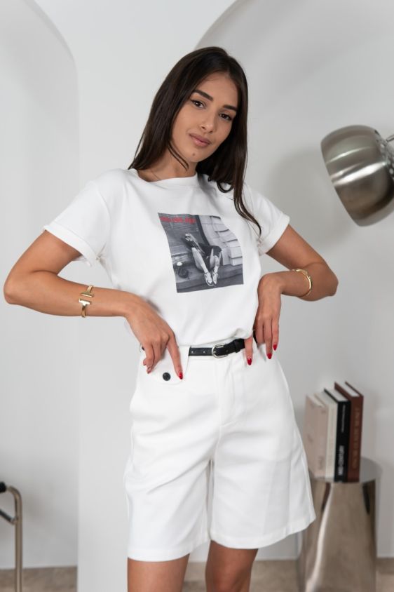 Majica Street Muse Bijela