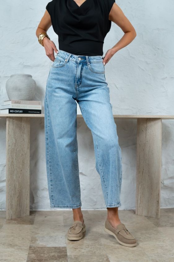Jeans Ravelle Wide – Svijetlo Plava