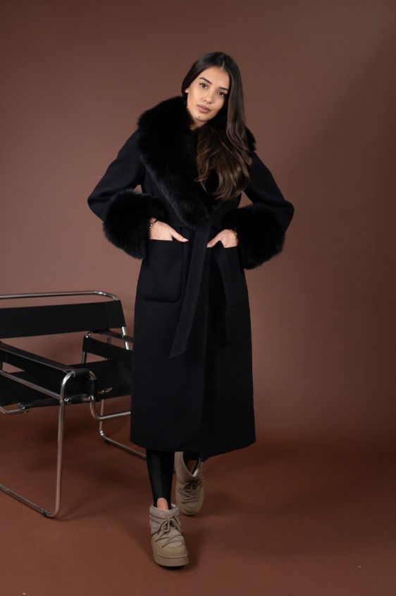 Kaput Cashmere Fox Black
