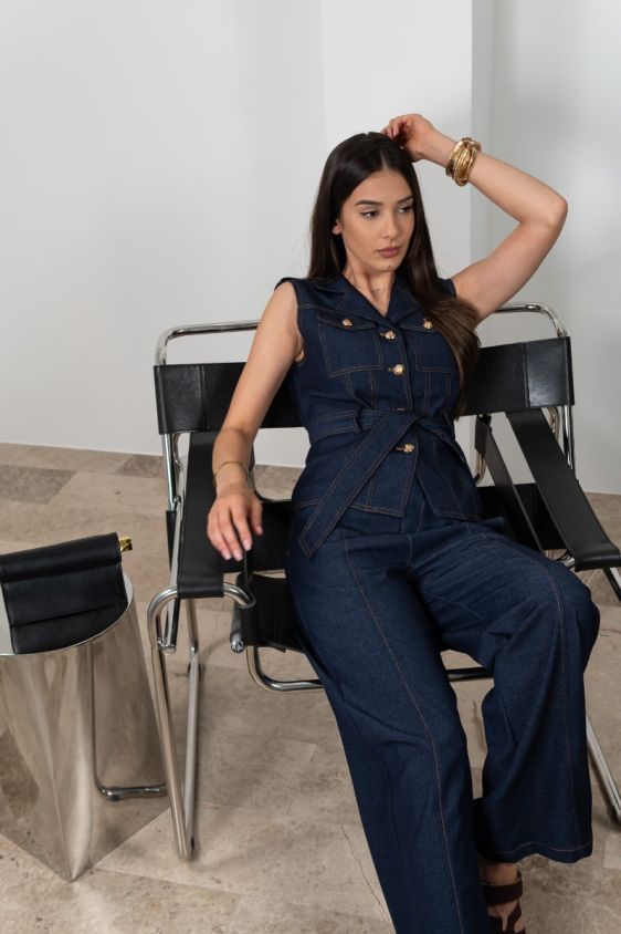 Komplet Vaelric – Tamni Denim