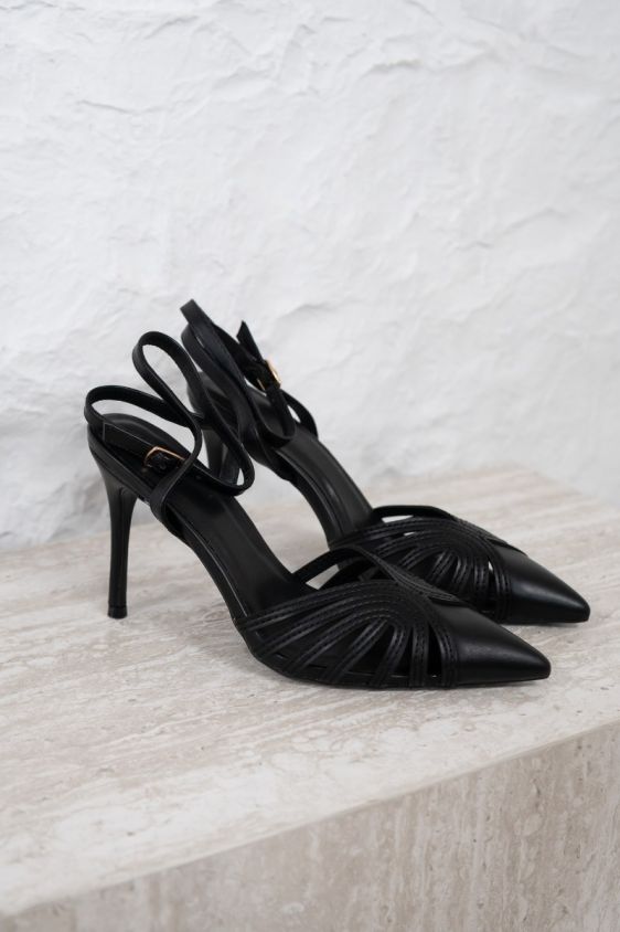 Sandale Noir Stride