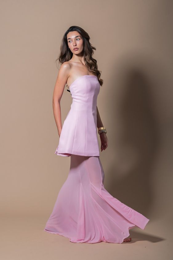 Haljina Celestia Layers – Roza