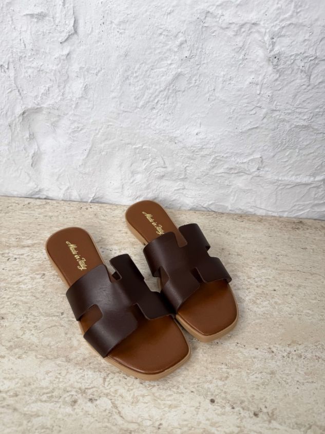 Sandale Minimal Cut – Smeđe