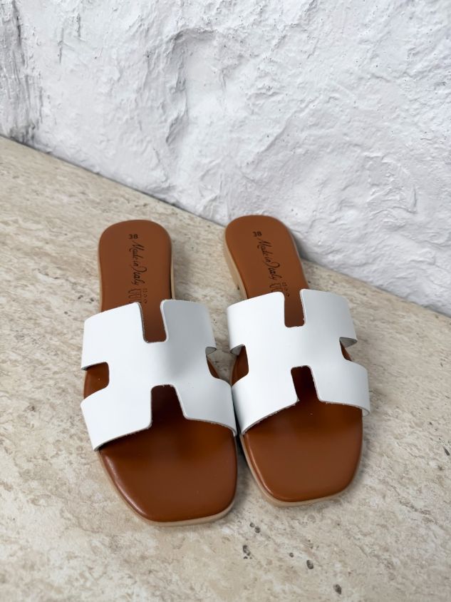 Sandale Minimal Cut – Bijele