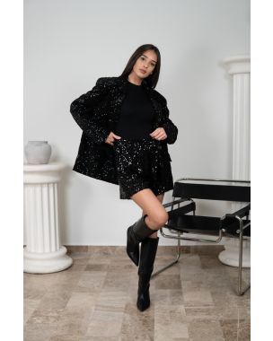 Šorc Sparkle Black