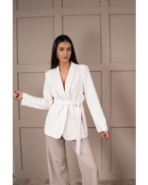 Sako Elegant Belt Bijeli
